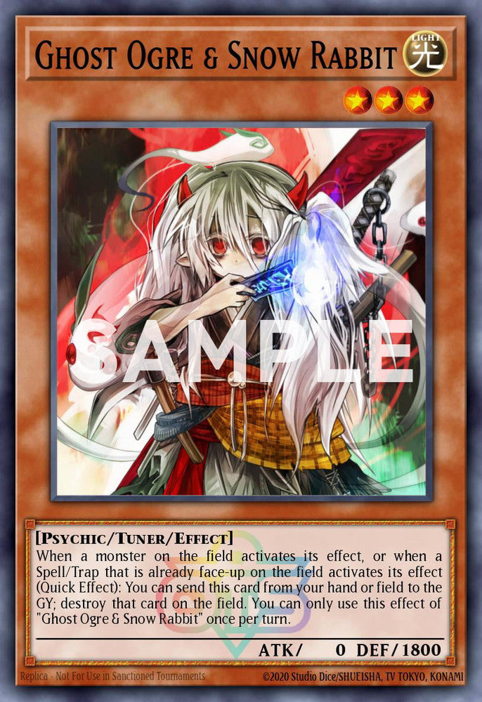 Ghost Ogre & Snow Rabbit (OTS Stamp)