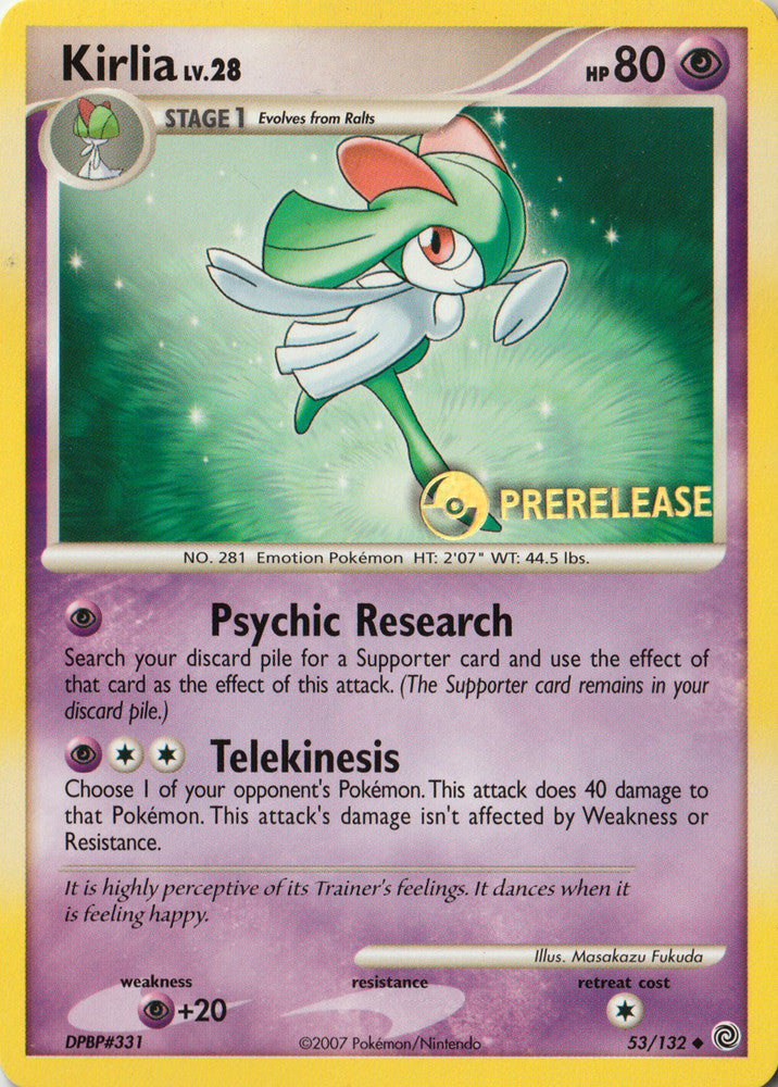 Kirlia - 53/132 (Prerelease)