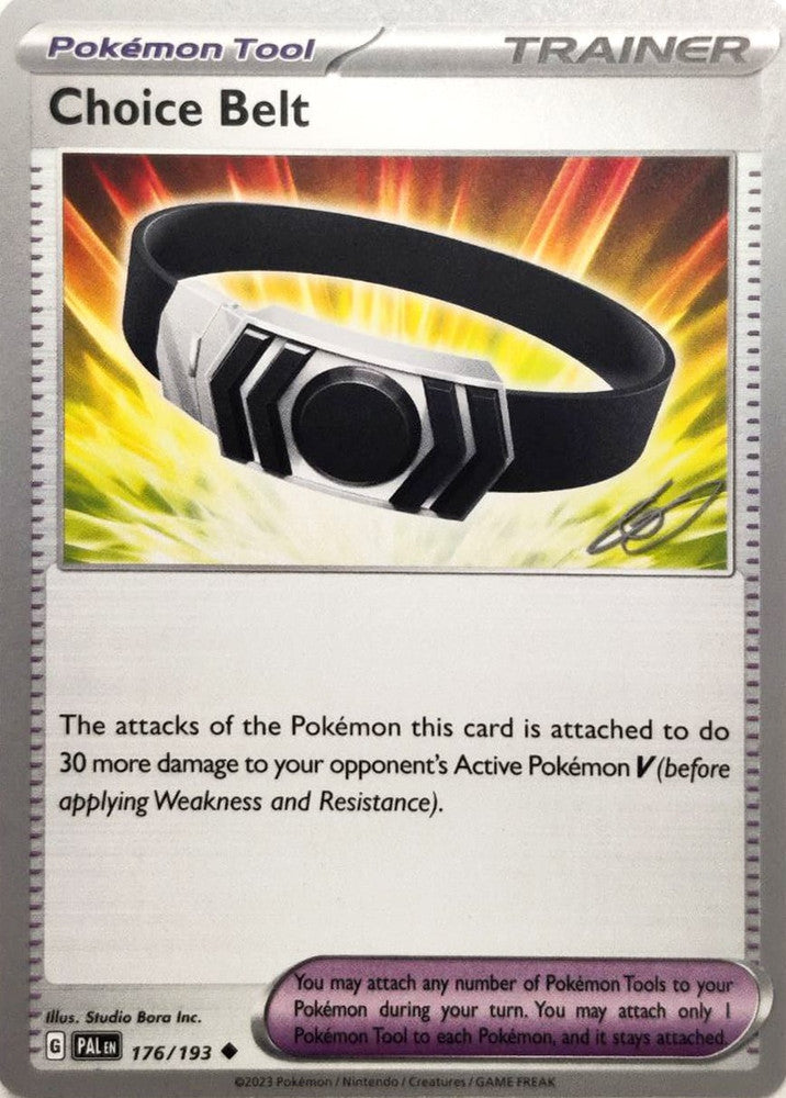 Choice Belt - 2023 (Vance Kelley)