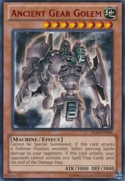 Ancient Gear Golem (Red)
