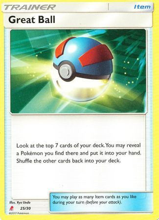 Great Ball (#25) (Lycanroc Half-Deck)
