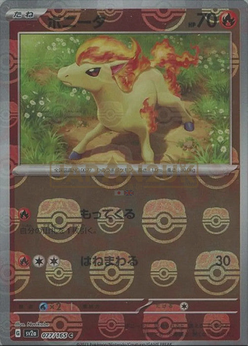Ponyta (Master Ball Pattern)
