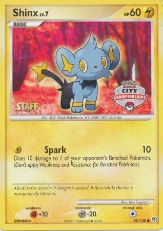 Shinx - 98/130 (City Championships) [Staff]