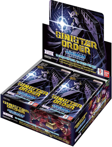 Digimon Sinister Order - Booster Box [EX10]
