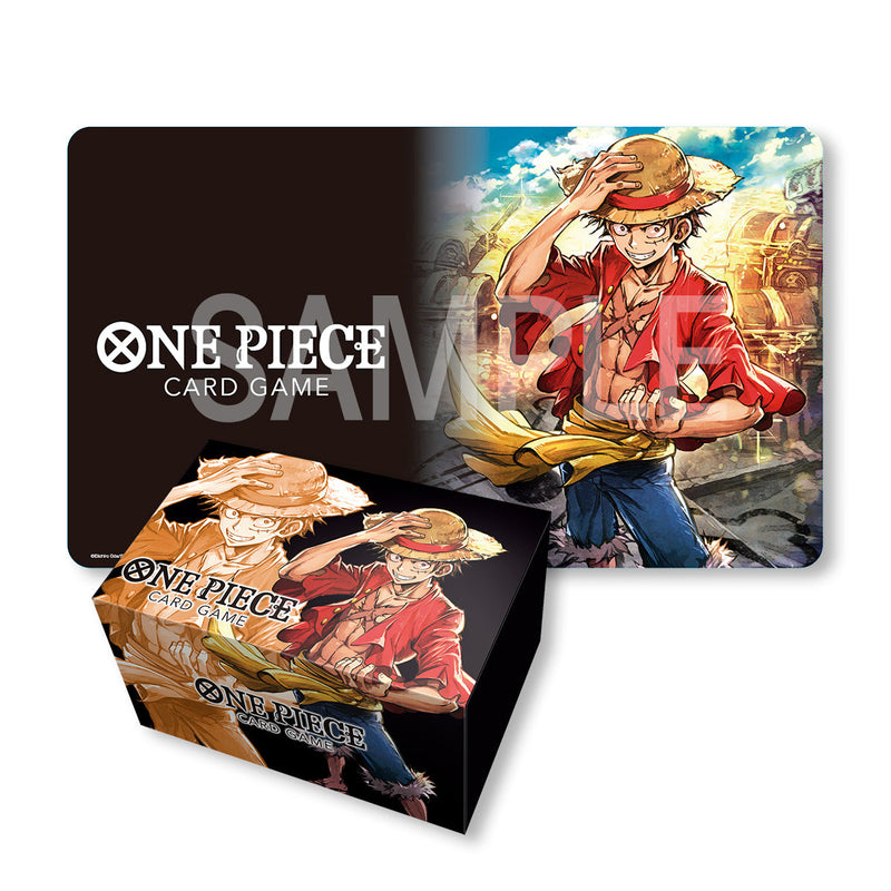 Playmat and Storage Box Set -Monkey.D.Luffy-