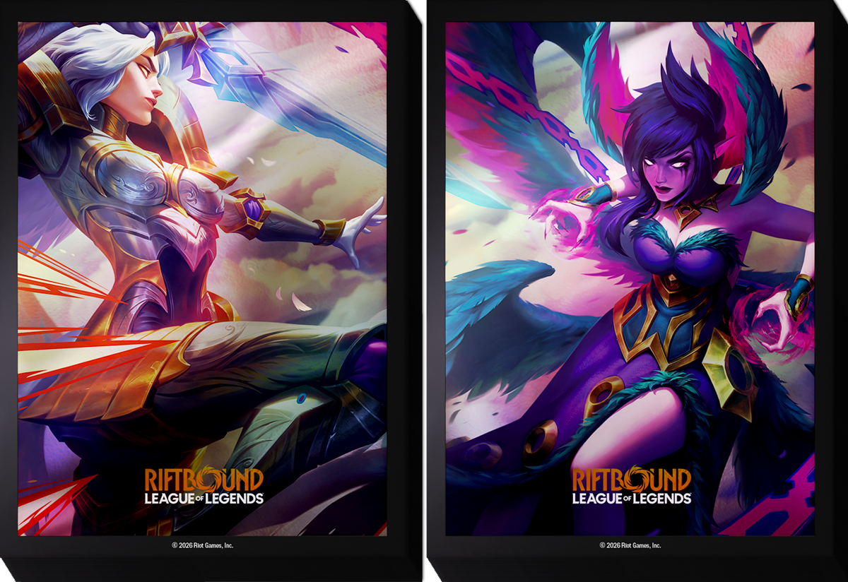 Riftbound League of Legends - Sleeves (Kayle & Morgana)