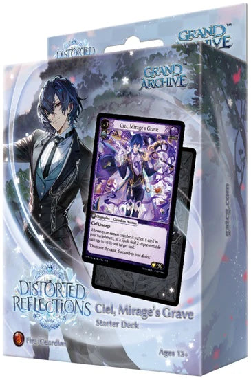Grand Archive TCG Ciel, Mirage’s Grave Starter Deck - Distorted Reflections Starter Decks - Weebs of the Shore