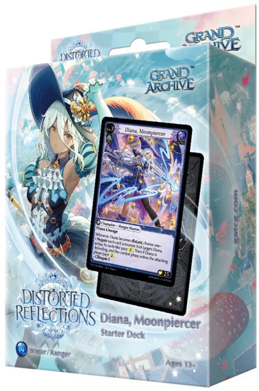 Grand Archive TCG Diana, Moonpiercer Starter Deck - Distorted Reflections Starter Decks - Weebs of the Shore