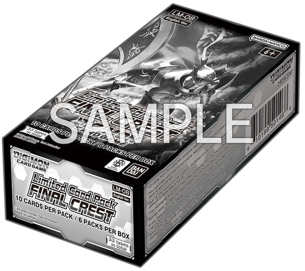 Limited Card Pack -  Digimon Final Crest LM-08 Pre-Order - Digimon