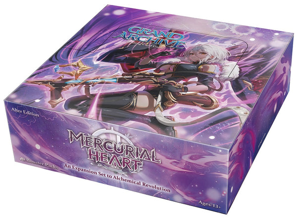 Grand Archive TCG Mercurial Heart Alter 1st Edition - Booster Box - Weebs of the Shore
