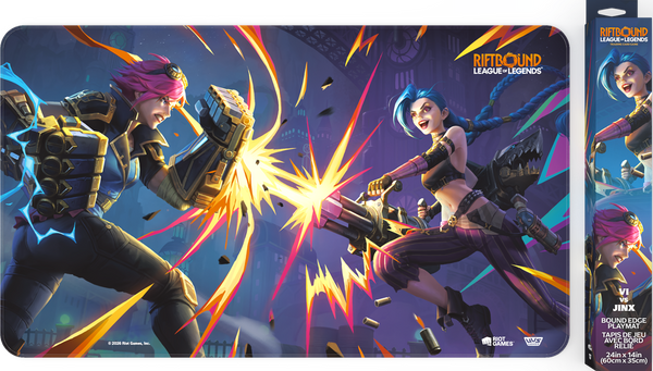 Riftbound League of Legends - Playmat (Vi & Jinx) - UVS Games
