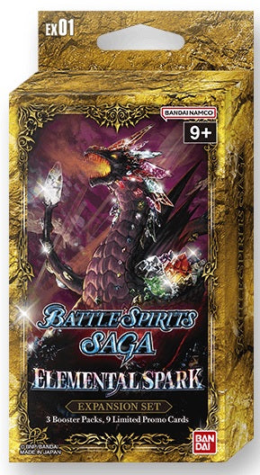 Battle Spirits Saga Card Game - Expansion Set 01 - Elemental Spark