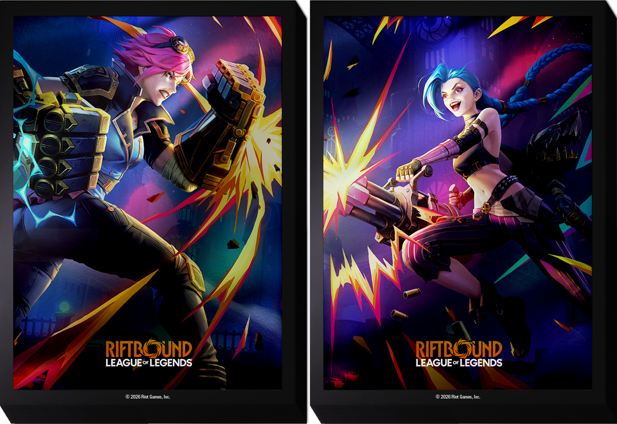 Riftbound League of Legends - Sleeves (Vi & Jinx)