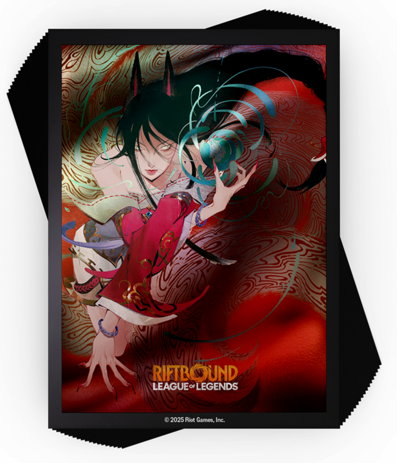 Riftbound League of Legends - Sleeves (Ahri)