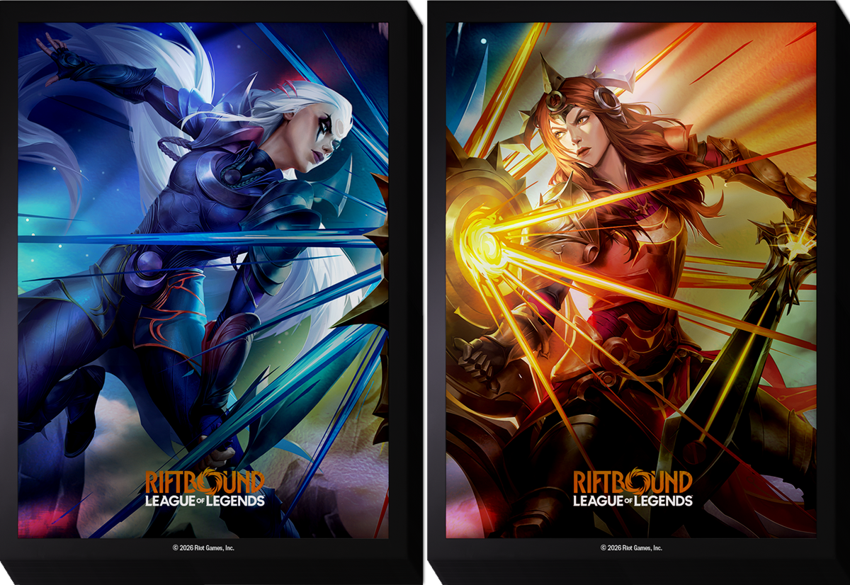 Riftbound League of Legends - Sleeves (Diana & Leona)
