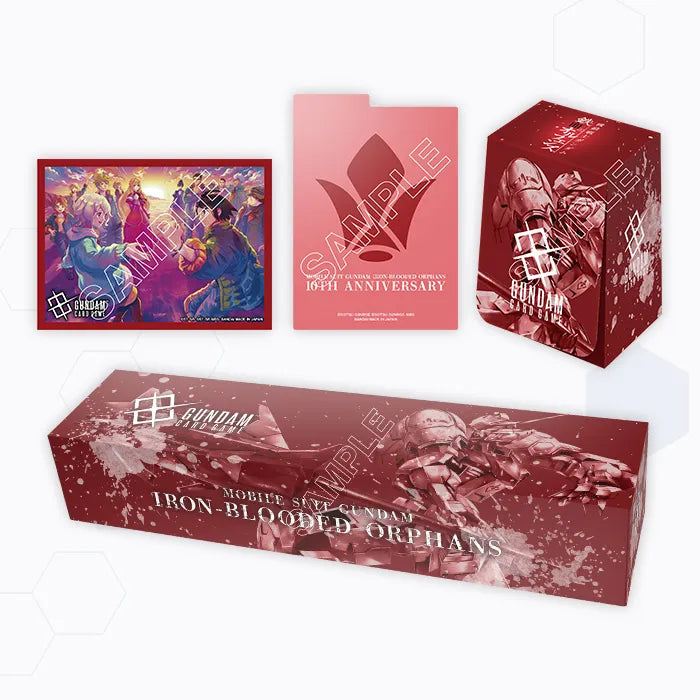 GUNDAM CARD GAME Premium Accessory Set - Mobile Suit Gundam IRON-BLOODED ORPHANS- [PB02]