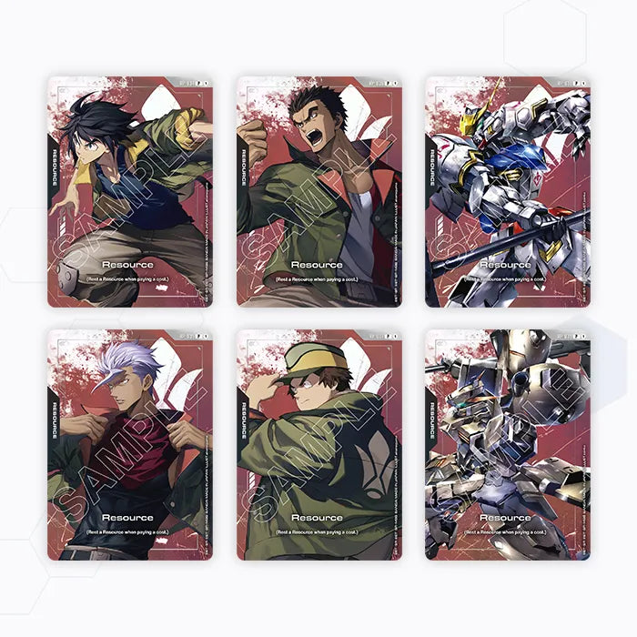 GUNDAM CARD GAME Premium Accessory Set - Mobile Suit Gundam IRON-BLOODED ORPHANS- [PB02]