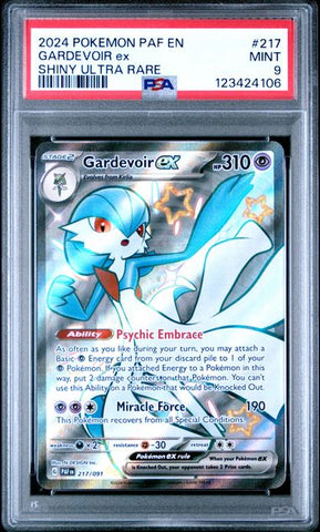 Gardevoir EX (217/091) [Scarlet & Violet: Paldean Fates] Graded PSA 9