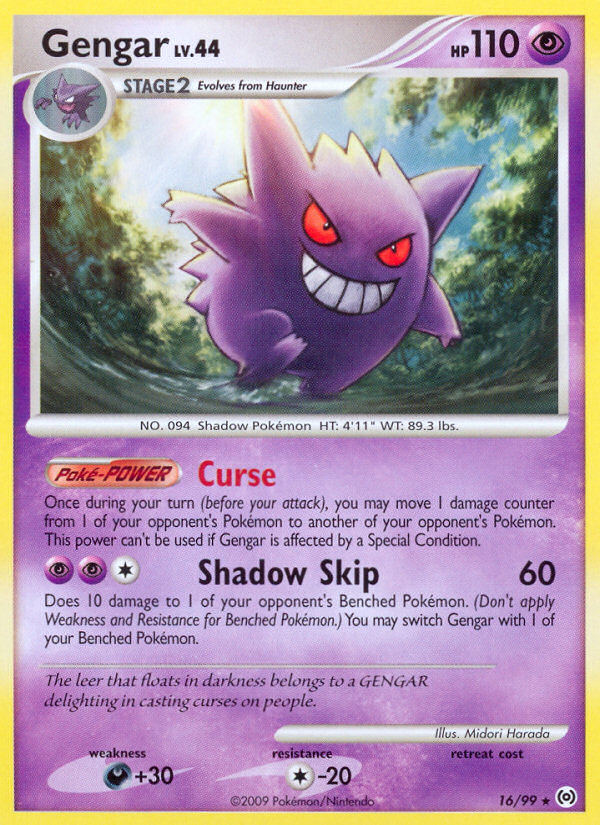 Gengar (16/99) [Platinum: Arceus] - Pokémon