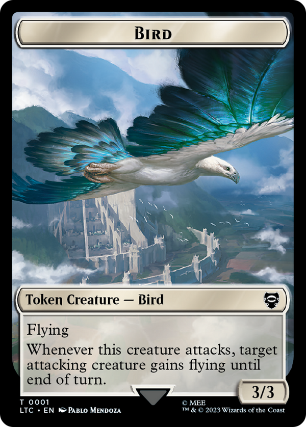 Bird // Goat Token [The Lord of the Rings: Tales of Middle-Earth Commander Tokens] - Magic: The Gathering