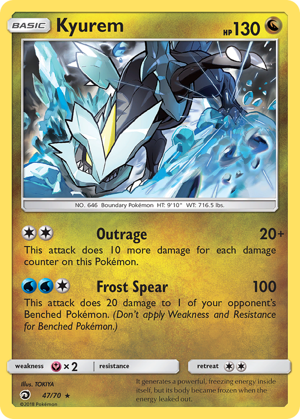 Kyurem (47/70) [Sun & Moon: Dragon Majesty] - Pokémon