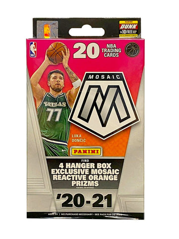 2020-21 Mosaic Basketball Hanger Box