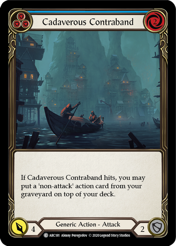 Cadaverous Contraband (Blue) [ARC181] Unlimited Normal