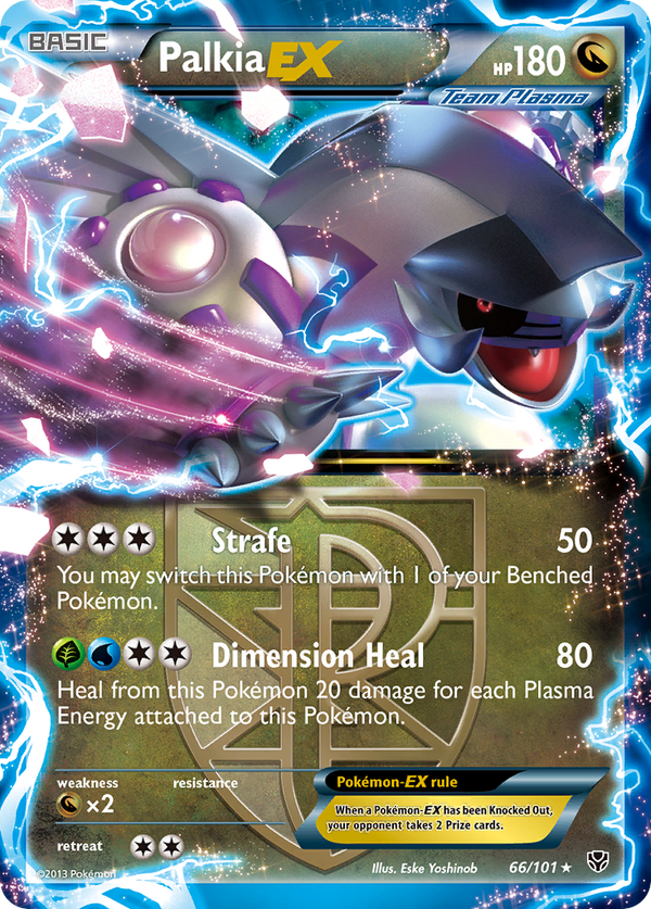Palkia EX (66/101) [Black & White: Plasma Blast] - Pokémon