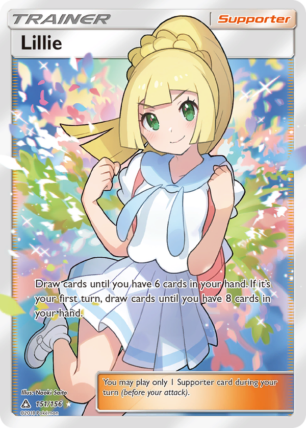 Lillie (151/156) [Sun & Moon: Ultra Prism] - Pokémon