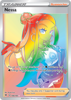 Nessa (196/185) [Sword & Shield: Vivid Voltage] - Pokémon