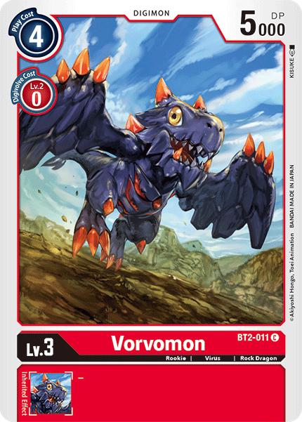 Vorvomon [BT2-011] [Release Special Booster Ver.1.5] - Digimon