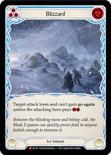 Blizzard [ELE147] (Tales of Aria)  1st Edition Normal - Flesh And Blood