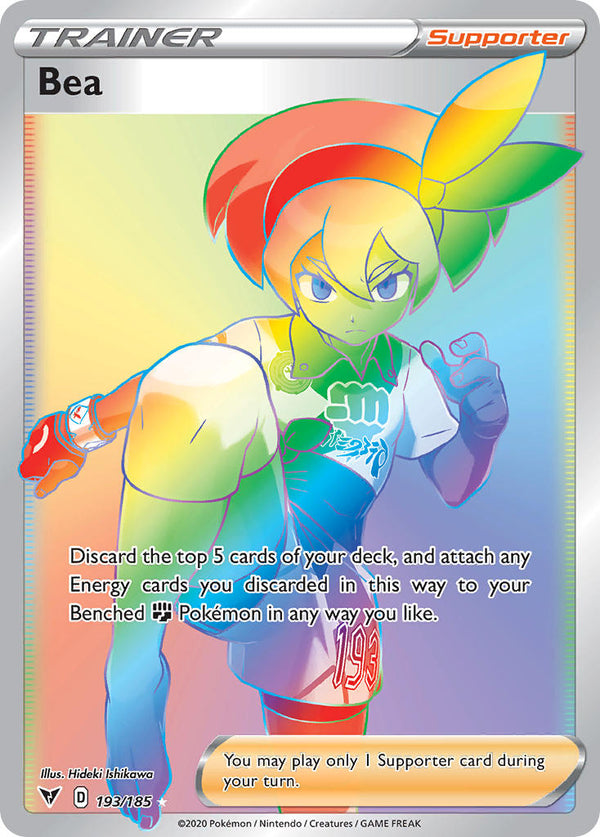 Bea (193/185) [Sword & Shield: Vivid Voltage] - Pokémon