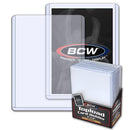 BCW 3" X 4" Clear Regular Toploader 25ct