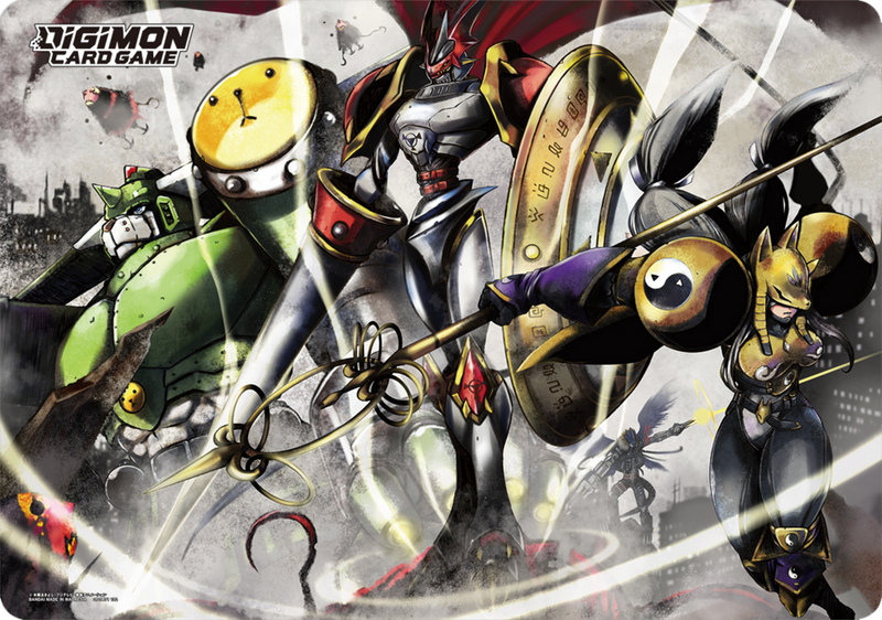 Digimon TCG: PB-08 Playmat and Card Set 1 -Digimon Tamers
