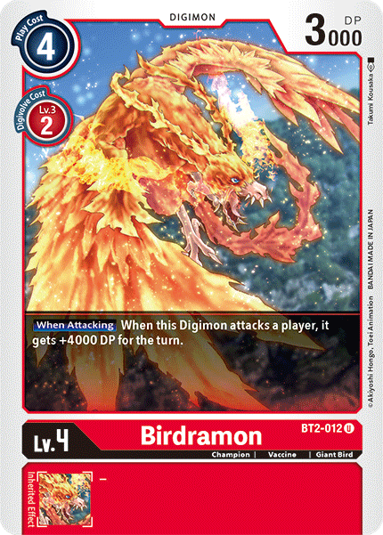 Birdramon [BT2-012] [Release Special Booster Ver.1.5] - Digimon