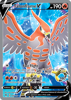 Talonflame V (168/185) [Sword & Shield: Vivid Voltage] - Pokémon