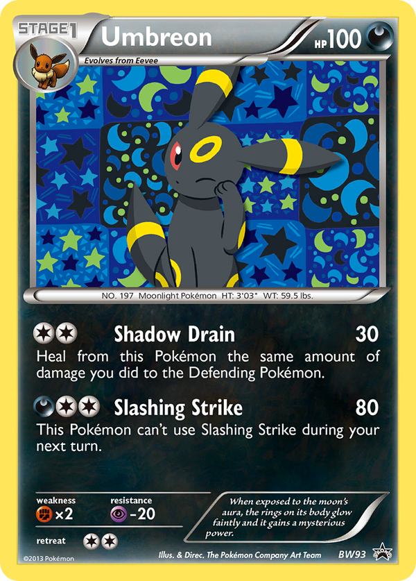 Umbreon (BW93) [Black & White: Black Star Promos] - Pokémon