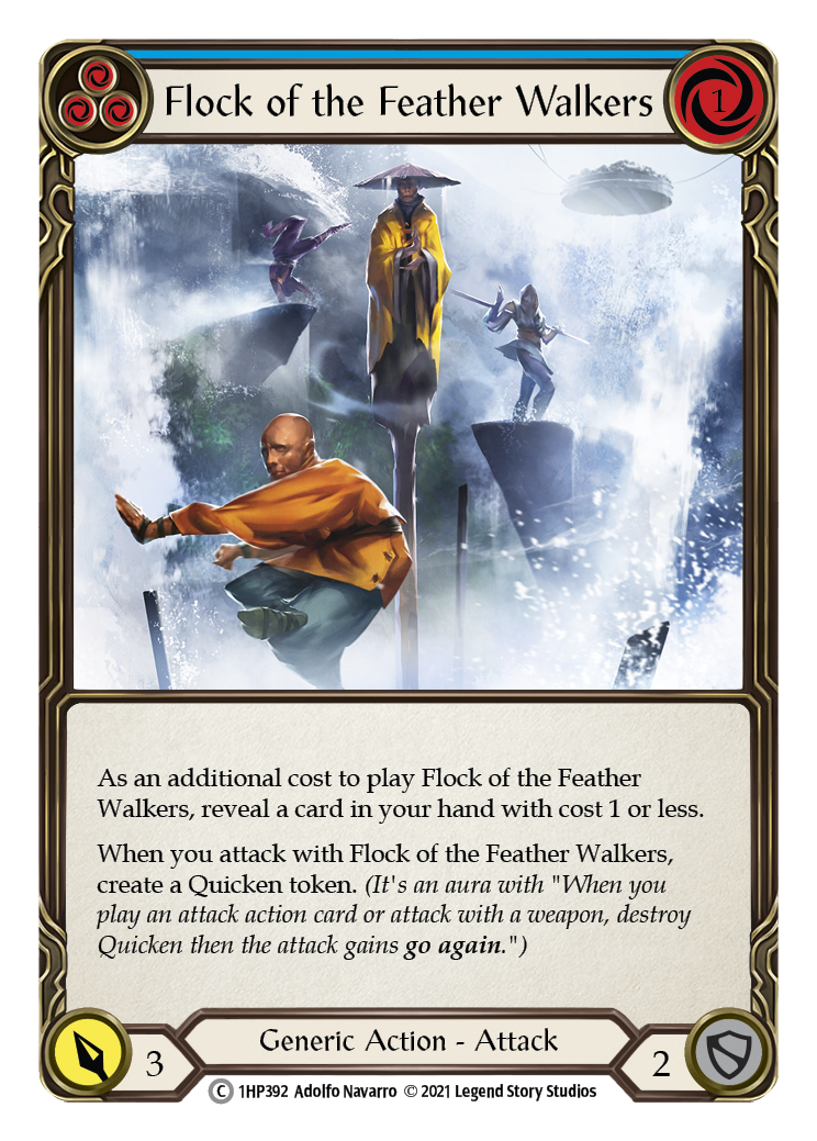 Flock of the Feather Walkers (Blue) [1HP392]
