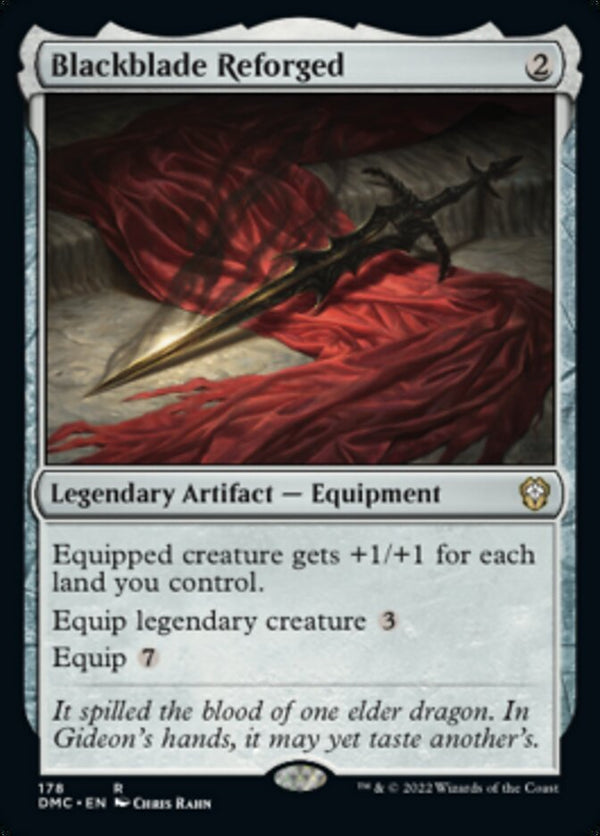 Blackblade Reforged [Dominaria United Commander] - Magic: The Gathering