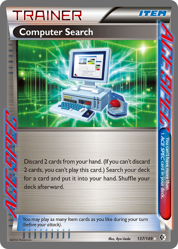 Computer Search (137/149) [Black & White: Boundaries Crossed] - Pokémon
