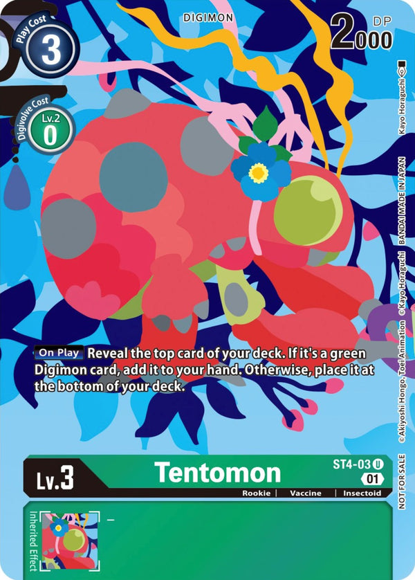 Tentomon [ST4-03] (Tamer's Card Set 2 Floral Fun) [Starter Deck: Giga Green Promos] - Digimon