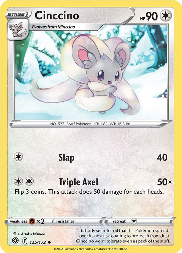Cinccino (125/172) [Sword & Shield: Brilliant Stars] - Pokémon