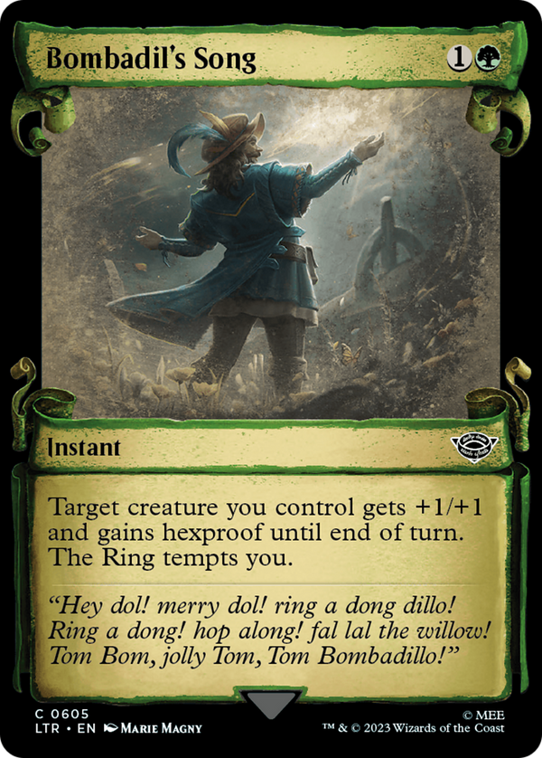 Bombadil's Song [The Lord of the Rings: Tales of Middle-Earth Showcase Scrolls] - Magic: The Gathering