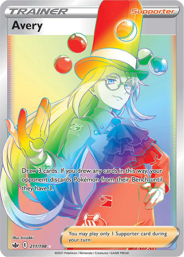 Avery (211/198) [Sword & Shield: Chilling Reign] - Pokémon