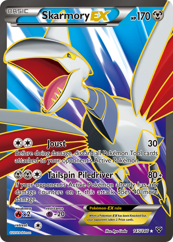 Skarmory EX (145/146) [XY: Base Set] - Pokémon