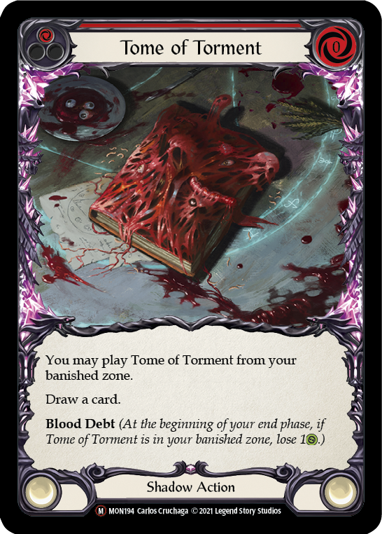 Tome of Torment [U-MON194] Unlimited Normal - Flesh And Blood