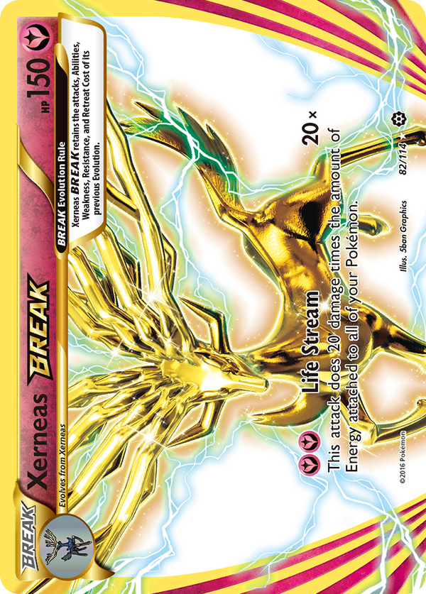 Xerneas BREAK (82/114) [XY: Steam Siege] - Pokémon