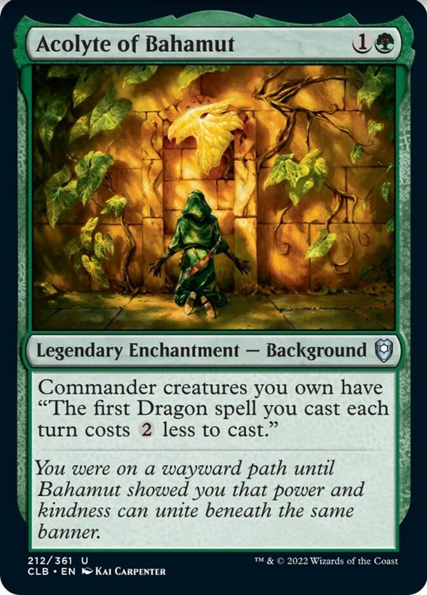 Acolyte of Bahamut [Commander Legends: Battle for Baldur's Gate] - Magic: The Gathering