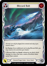 Blizzard Bolt (Yellow) [U-ELE045] Unlimited Rainbow Foil - Flesh And Blood